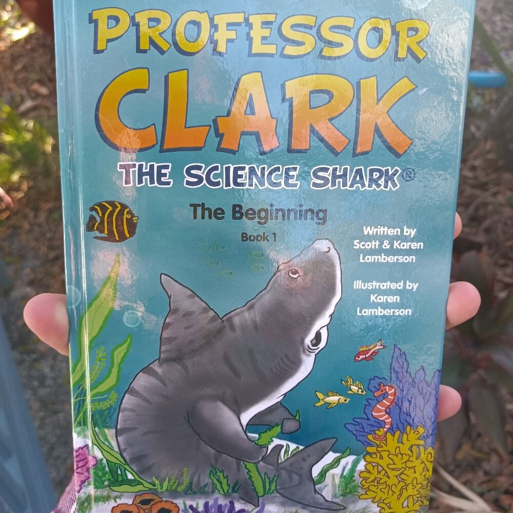 Professor Clark the Science Shark set of 3 children books
